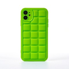 Husa iPhone 11 Casey Studios Squared Up - Silver