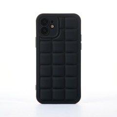 Husa iPhone 12 Casey Studios Squared Up - Negru