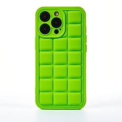 Husa iPhone 13 Pro Casey Studios Squared Up - Verde