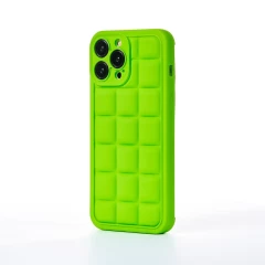 Husa iPhone 13 Pro Max Casey Studios Squared Up - Verde Verde