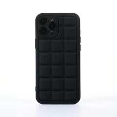 Husa iPhone 13 Pro Max Casey Studios Squared Up - Roz Negru 