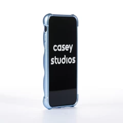 Husa iPhone X/XS Casey Studios Do It Diamonds - Albastru Albastru