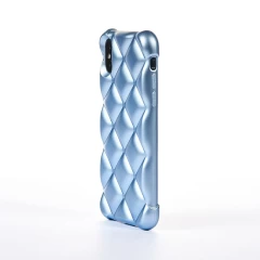 Husa iPhone X/XS Casey Studios Do It Diamonds - Albastru Albastru
