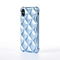 Husa iPhone XS Max Casey Studios Do It Diamonds - Albastru Albastru