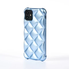 Husa iPhone 11 Casey Studios Do It Diamonds - Albastru Albastru