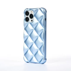 Husa iPhone 13 Pro Max Casey Studios Do It Diamonds - Albastru Albastru