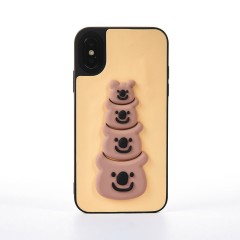 Husa iPhone X/XS Casey Studios KoalaNation - Maro Deschis