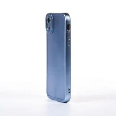 Husa iPhone XR Casey Studios Chromium - Albastru Albastru