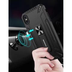 Husa iPhone 13 Pro Arpex Shock Armor - Negru Negru