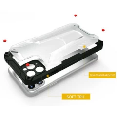 Husa iPhone 13 Pro Arpex Hybrid - Negru Negru