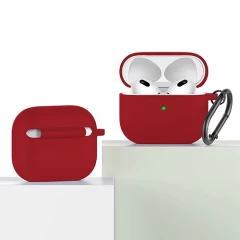 Husa Airpods 3 Casey Studios Silicone Light Red