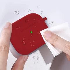 Husa Airpods 3 Casey Studios Silicone Light Red