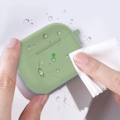 Husa Airpods 3 Casey Studios Silicone Verde