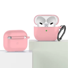 Husa Airpods 3 Casey Studios Silicone Pink