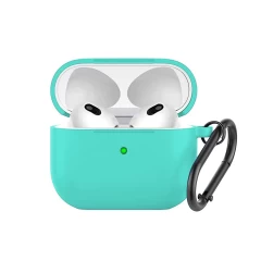 Husa Airpods 3 Casey Studios Silicone Mint Green