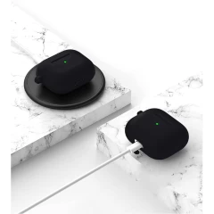 Husa Airpods 3 Casey Studios Silicone Negru