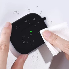 Husa Airpods 3 Casey Studios Silicone Negru