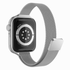 Curea 42 / 44 / 45 / 49 MM - 1/2/3/4/5/6/7/8/SE/Ultra/SE Casey Studios Milanese Slim - Silver