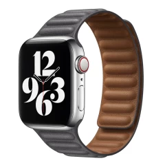 Curea 38 / 40 / 41 MM - 1/2/3/4/5/6/7/8/SE/Ultra/SE Casey Studios Leather Link Brown 