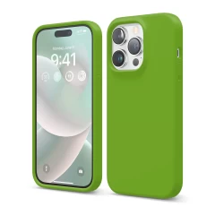 Husa iPhone 14 Pro Casey Studios Premium Soft Silicone - Lilac