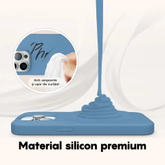 Husa iPhone 14 Pro Casey Studios Premium Soft Silicone - Lilac Lilac