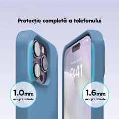 Husa iPhone 14 Pro Casey Studios Premium Soft Silicone - Lilac Lilac