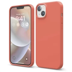 Husa iPhone 14 Plus Casey Studios Premium Soft Silicone Flamingo 