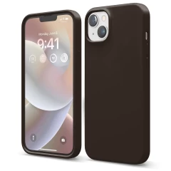 Husa iPhone 14 Plus Casey Studios Premium Soft Silicone Maro 