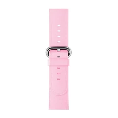 Curea Apple Watch 1/2/3/4/5/6/7/8/SE/Ultra - 42/44/45/49 MM Leather Casey Studios, din Piele Naturala Casey Studios - Pink Pink