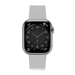 Curea Apple Watch 1/2/3/4/5/6/7/8/SE - 38/40/41 MM Silicone Sport Loop Casey Studios, din Silicon Casey Studios - Gray Gray