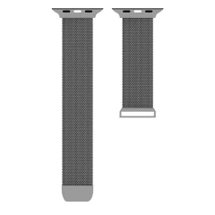Curea Apple Watch 1/2/3/4/5/6/7/8/SE/Ultra - 42/44/45/49 MM Milanese Dual Loop Casey Studios, Metalica Casey Studios - Silver Silver