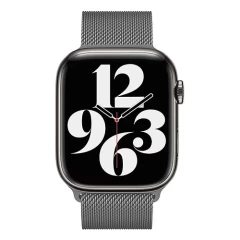 Curea Apple Watch 1/2/3/4/5/6/7/8/SE - 38/40/41 MM Milanese Dual Loop Casey Studios, Metalica Casey Studios - Silver Silver
