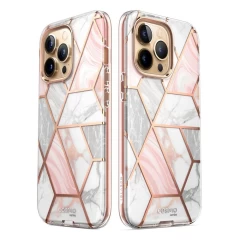 Husa pentru iPhone 14 Pro Max - I-Blason Cosmo - Roz Roz